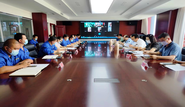 堅定發(fā)展信心，狠抓工作落實，加快沖刺下半年目標(biāo)任務(wù)---隴神戎發(fā)組織召開8月份工作例會