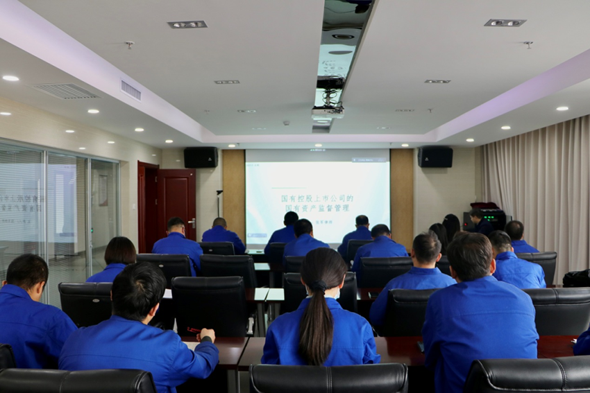 【“三抓三促”進(jìn)行時(shí)】隴神戎發(fā)組織開(kāi)展國(guó)有控股上市公司國(guó)有資產(chǎn)監(jiān)督管理培訓(xùn)