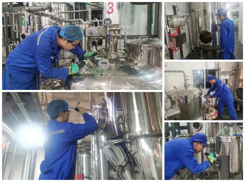 中秋逢國(guó)慶 生產(chǎn)忙不?！]神戎發(fā)組織開展宣肺止嗽合劑GMP符合性檢查生產(chǎn)工作