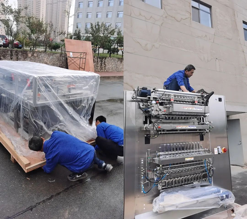 國(guó)慶假期不停工 加班加點(diǎn)保安裝