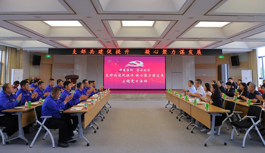 【普安新聞】支部共建促提升 凝心聚力謀發(fā)展 ——普安制藥與佛慈集團(tuán)開(kāi)展支部共建主題黨日活動(dòng)