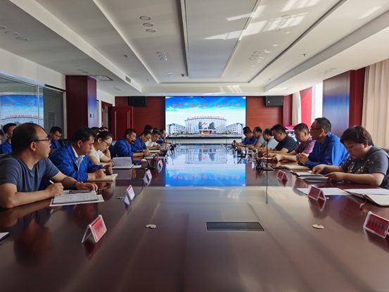 隴神戎發(fā)召開2021年上半年廠務(wù)公開大會暨經(jīng)濟運行分析會