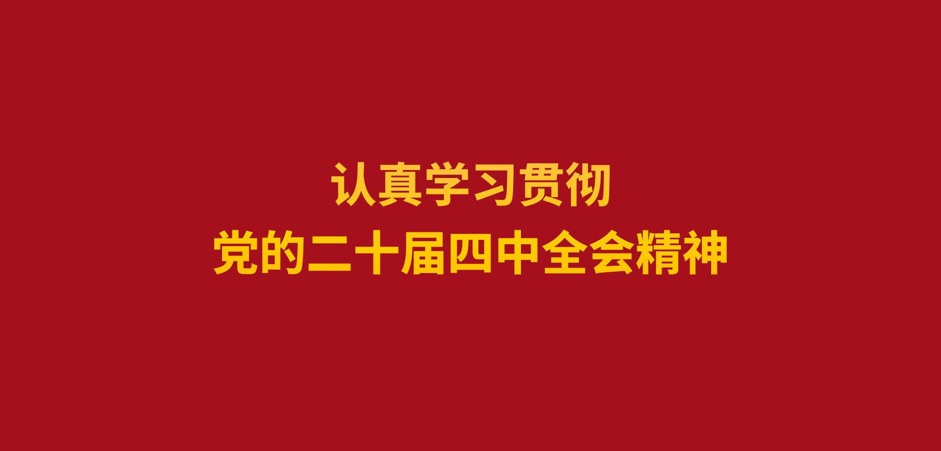 認(rèn)真學(xué)習(xí)貫徹黨的二十屆四中全會(huì)精神